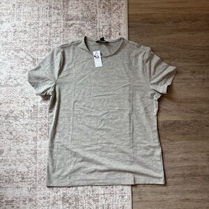 Banana Republic Heather Gray Short Sleeve Tee